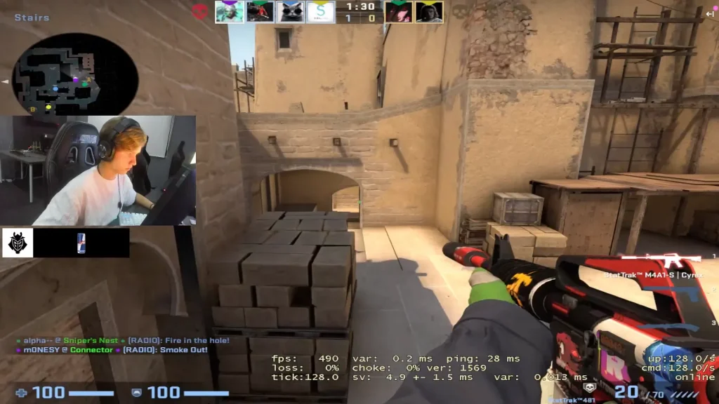 Прицел m0NESY в CS2: три месяца игры – настройки, плюсы и стоит ли ставить